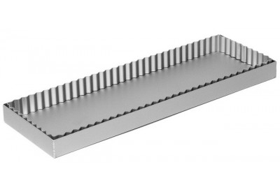 Silverwood Tranche Tray with Fluted Insert & Loose Base 36 x 12cm (14 x 4.75 inch)